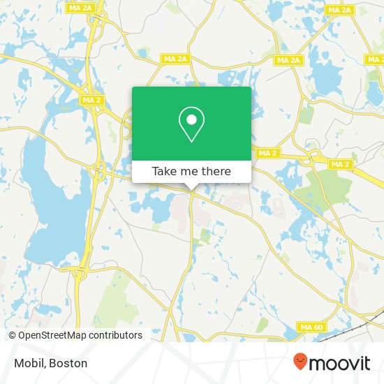 Mobil map