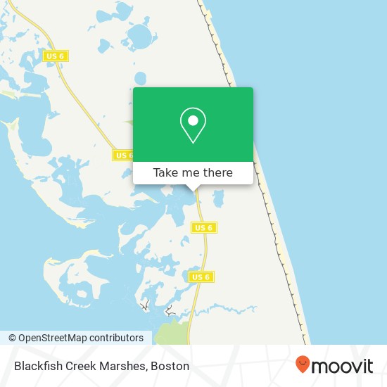 Mapa de Blackfish Creek Marshes