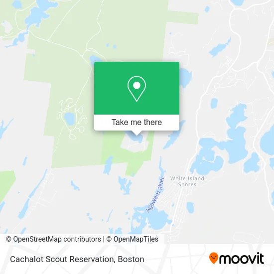 Cachalot Scout Reservation map