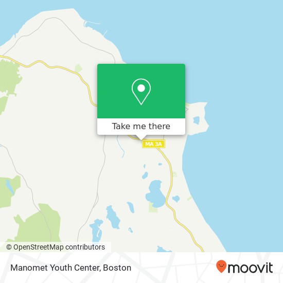 Manomet Youth Center map