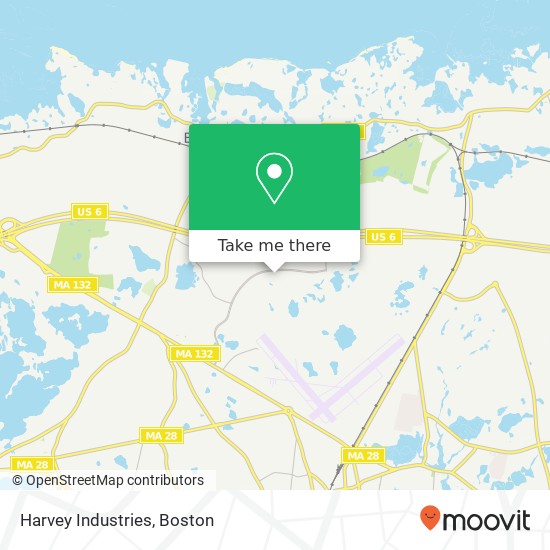 Harvey Industries map