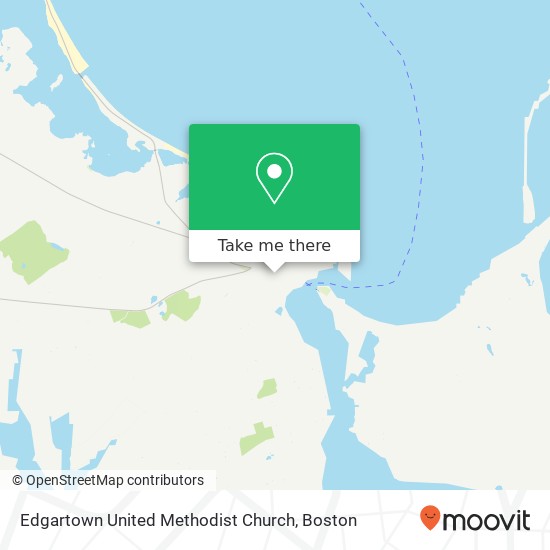 Mapa de Edgartown United Methodist Church