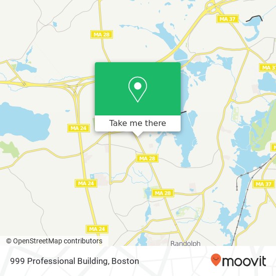 Mapa de 999 Professional Building