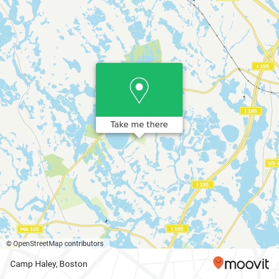 Camp Haley map