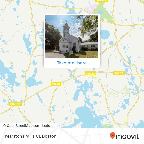 Mapa de Marstons Mills Cr