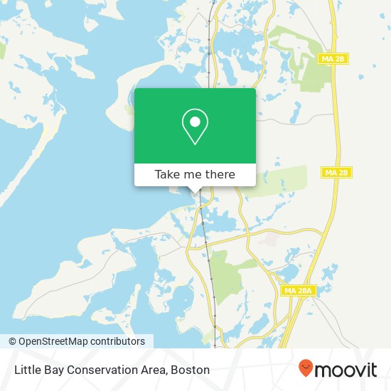 Little Bay Conservation Area map