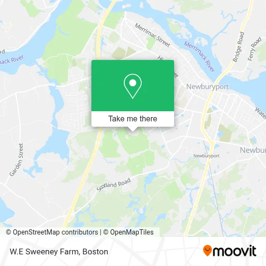 W.E Sweeney Farm map