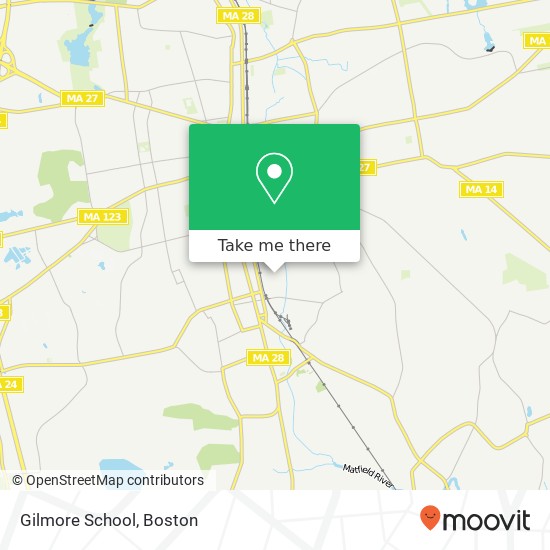 Gilmore School map