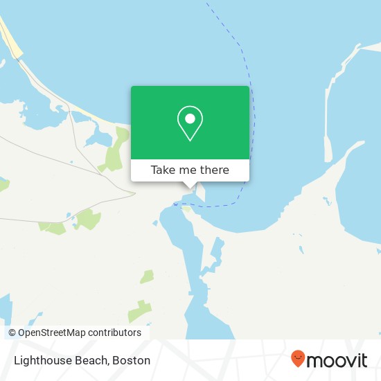 Lighthouse Beach map