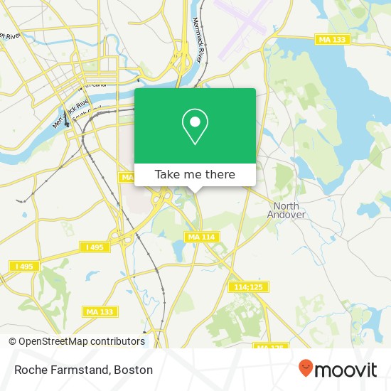 Mapa de Roche Farmstand