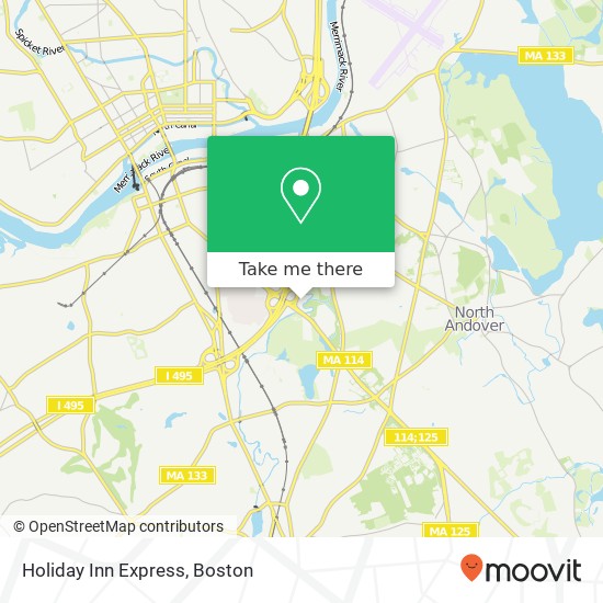 Holiday Inn Express map