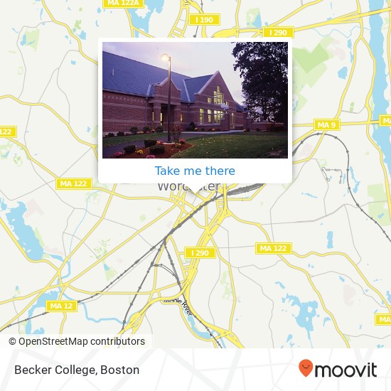 Mapa de Becker College