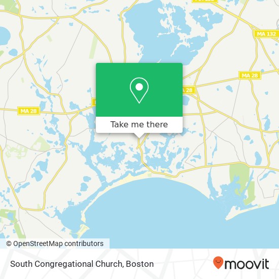 Mapa de South Congregational Church