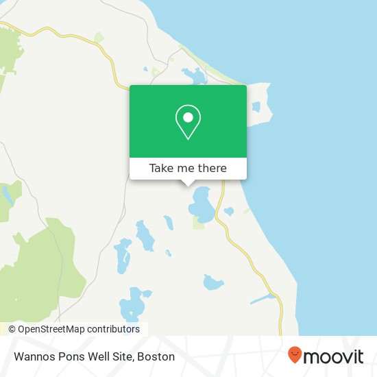 Mapa de Wannos Pons Well Site