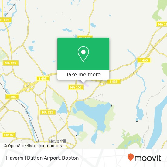 Haverhill Dutton Airport map