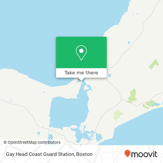 Gay Head Coast Guard Station map
