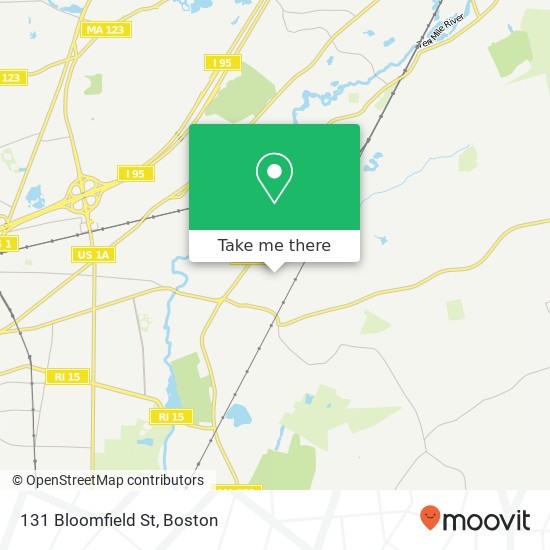 Mapa de 131 Bloomfield St