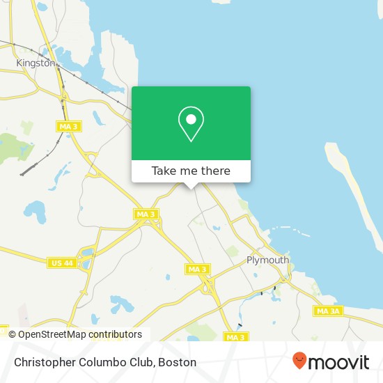 Christopher Columbo Club map