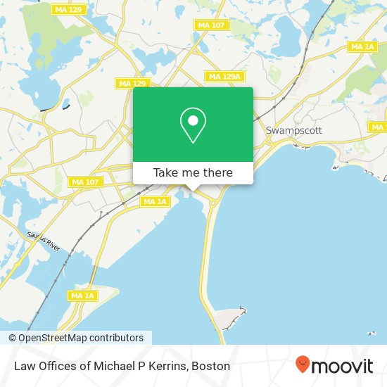 Mapa de Law Offices of Michael P Kerrins