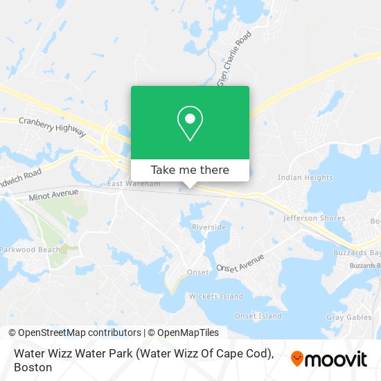Water Wizz Water Park (Water Wizz Of Cape Cod) map