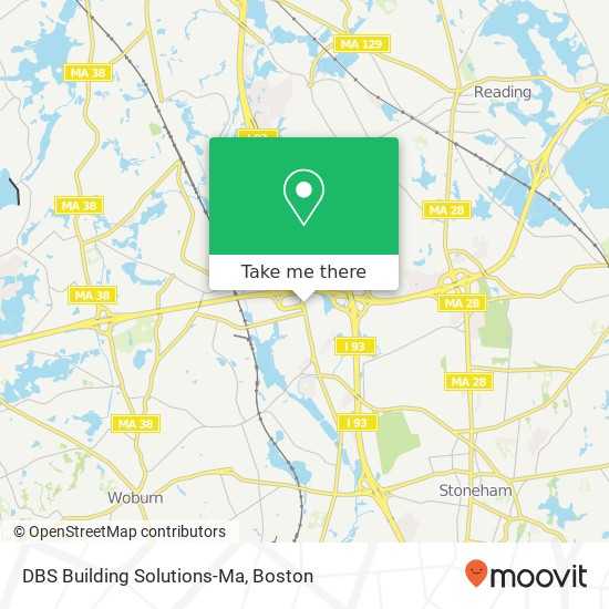 Mapa de DBS Building Solutions-Ma