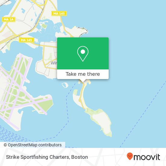 Strike Sportfishing Charters map