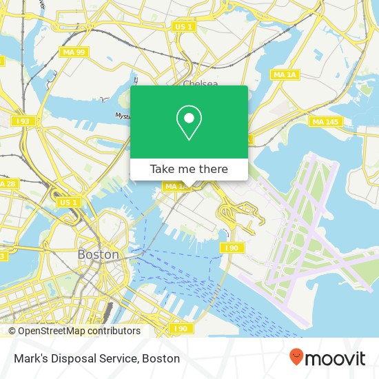 Mark's Disposal Service map