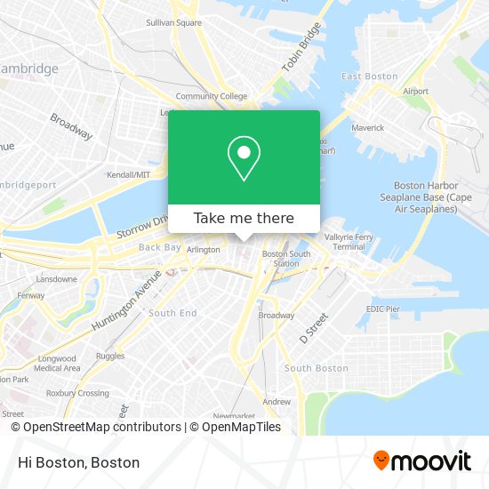 Hi Boston map