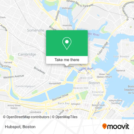 Mapa de Hubspot