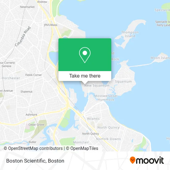 Boston Scientific map