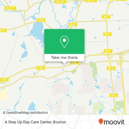 A Step Up Day Care Center map