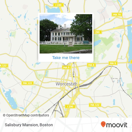 Salisbury Mansion map