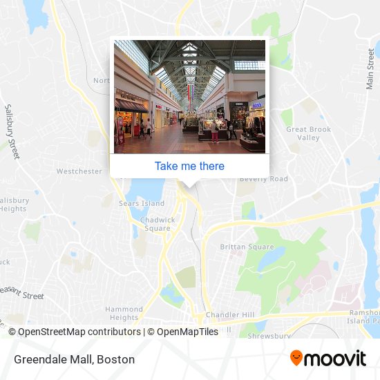 Mapa de Greendale Mall