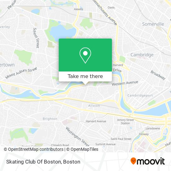 Mapa de Skating Club Of Boston