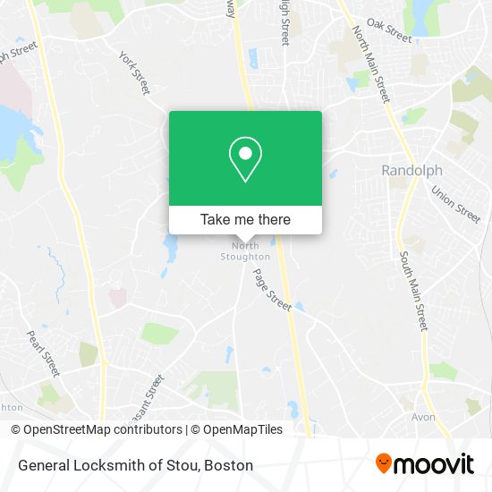 General Locksmith of Stou map