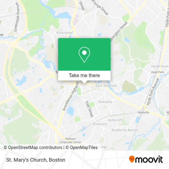 St. Marys Church map