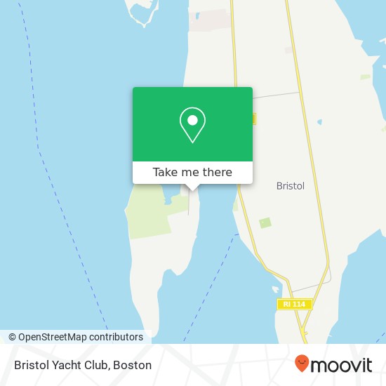 Mapa de Bristol Yacht Club