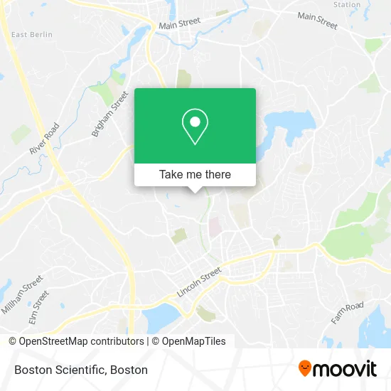 Boston Scientific map