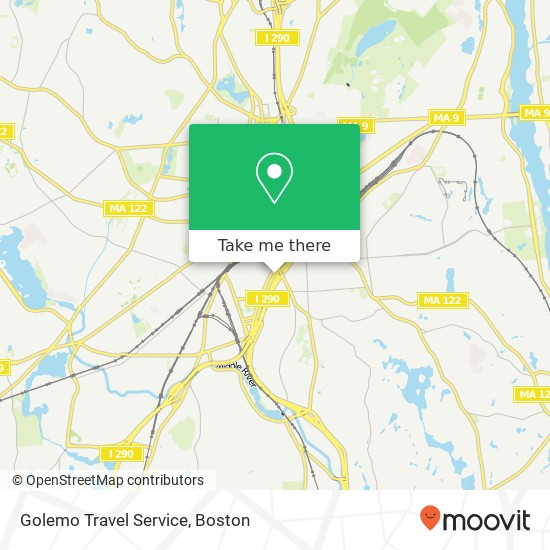 Mapa de Golemo Travel Service