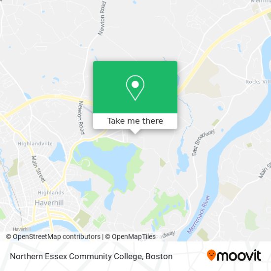 Northern Essex Community College map
