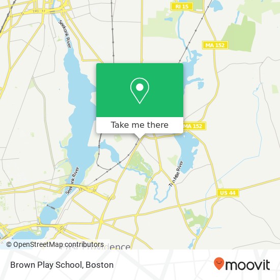Mapa de Brown Play School