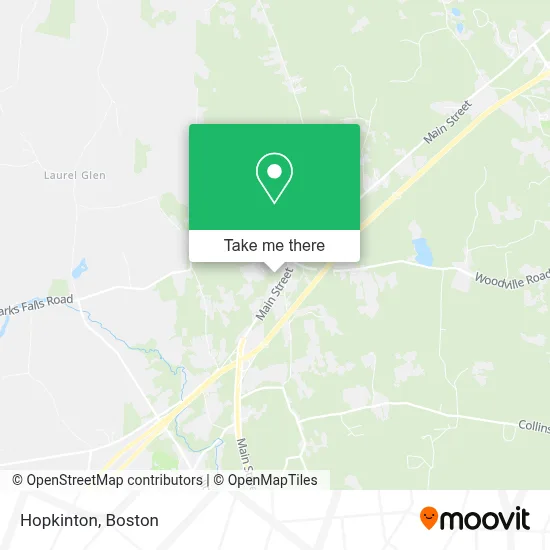 Hopkinton map