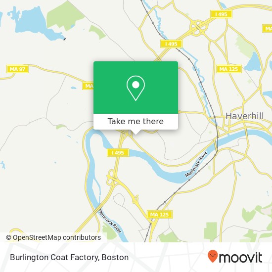 Mapa de Burlington Coat Factory