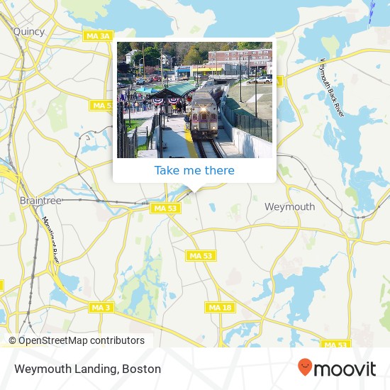 Mapa de Weymouth Landing