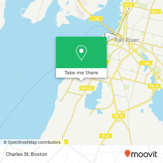 Charles St map