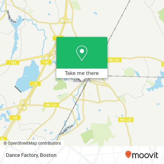 Mapa de Dance Factory