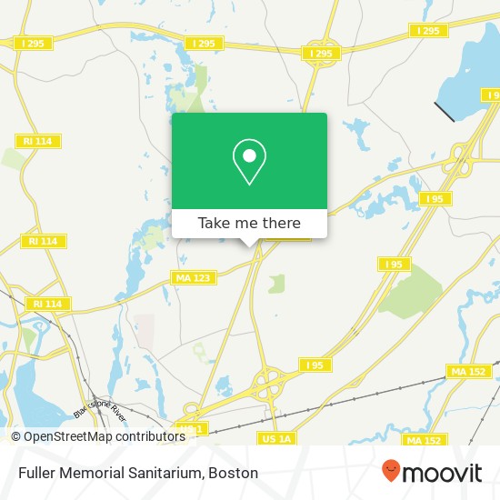 Fuller Memorial Sanitarium map