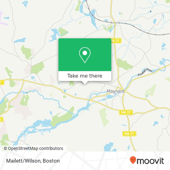 Mailett/Wilson map