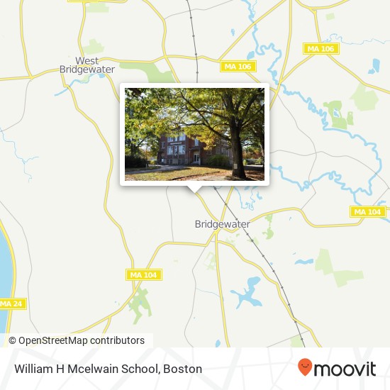 Mapa de William H Mcelwain School