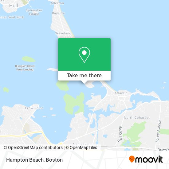 Hampton Beach map